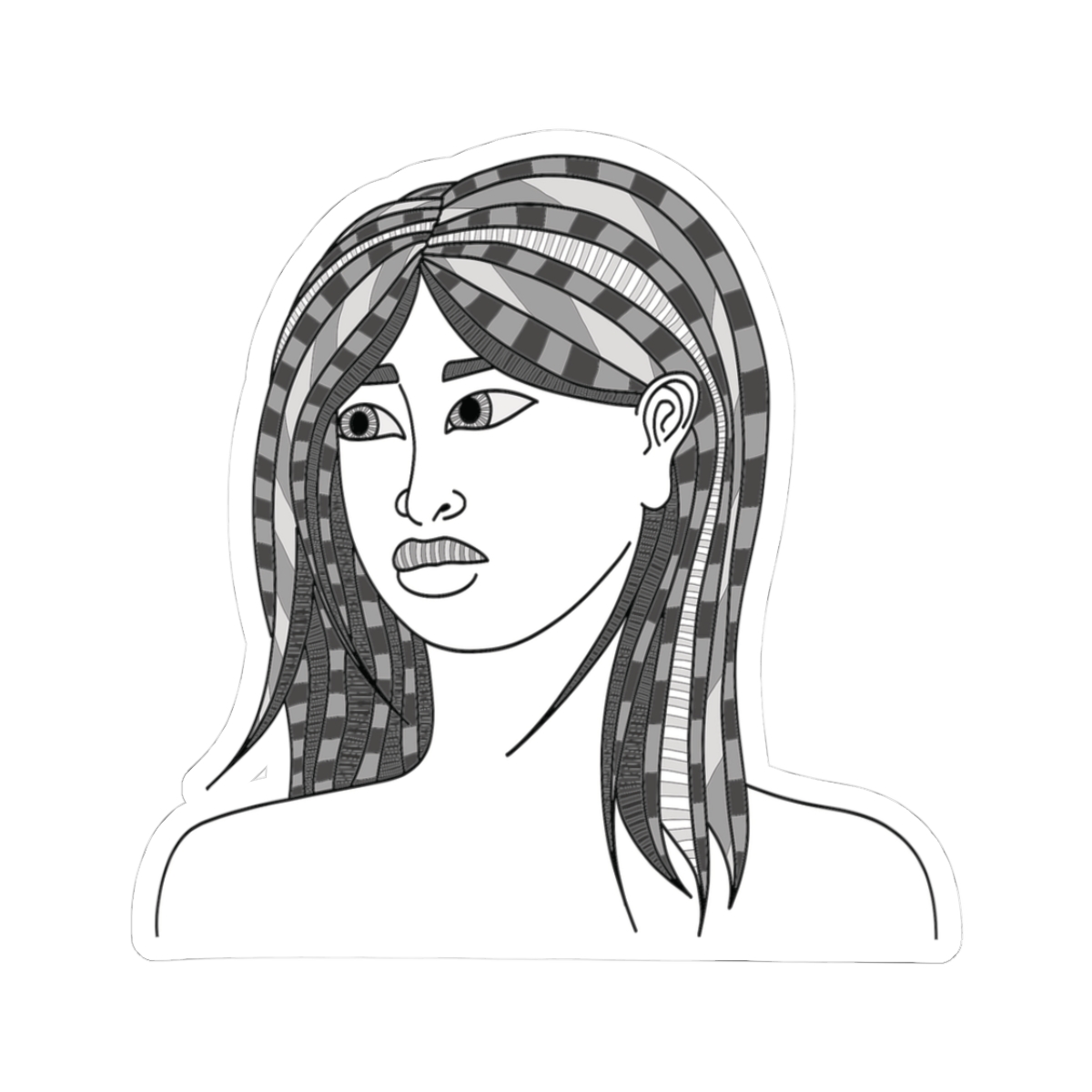 Penelope Kiss Cut Sticker